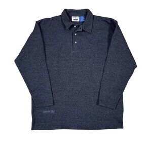 HBO NYC Productions Gray Polo‎ Sweater Size Large